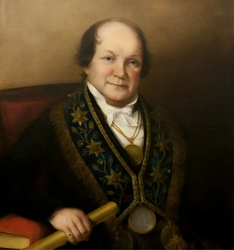 Vaunuseppä Thomas Wildey perusti Odd Fellow -loosin no 1, Washington, Baltimoressa 1819